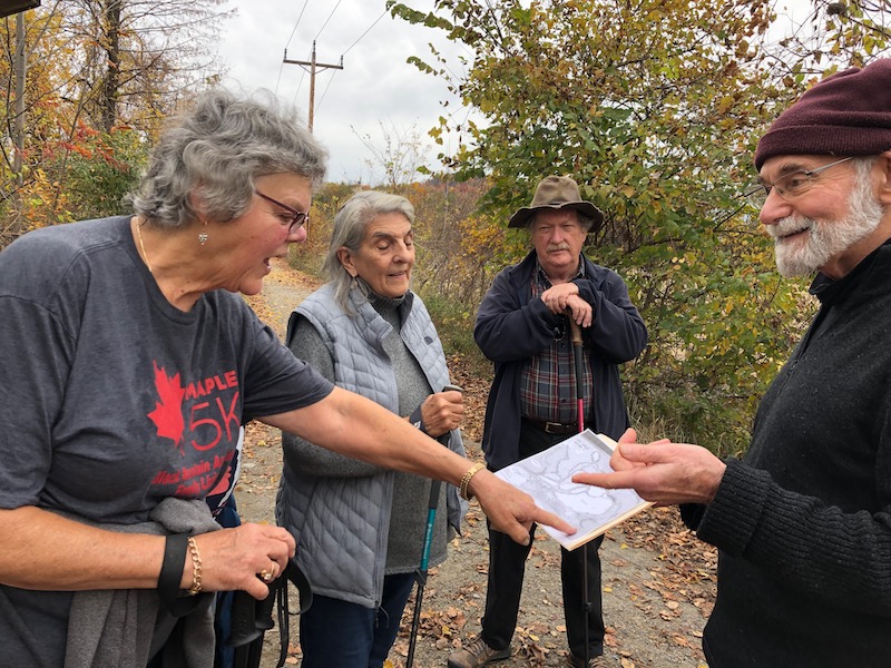 Volunteers tracking history of west river trail